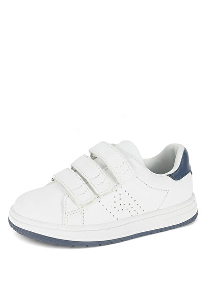 Beppi White - Navy Blue Boys' Sneaker 2210212