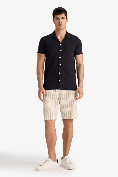 DeFacto Ριγέ σορτς βερμούδας F6416AX25SM