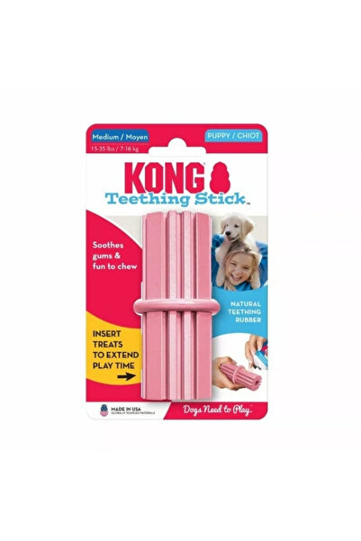 Kong Puppy Teething Stick Diş Temizliği Sağlayan Yavru Köpek Oyuncağı Medium