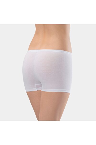 TÜREN Women's Lycra Short Shorts 979/White