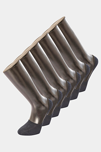 TÜREN Pack of 6 Plain Ballerina Socks 9001/ Navy Blue