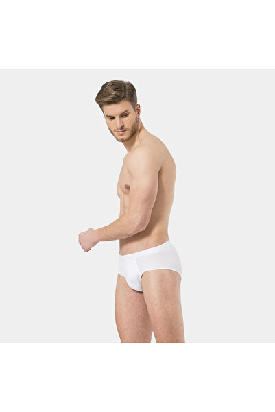 TÜREN Türen Men's Ribana Kom Slip (Pack of 2) 155/White