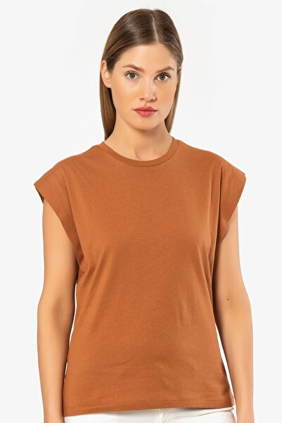 TÜREN Women's Vatka Look T-Shirt 3401/Cinnamon