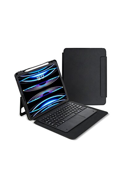UnDePlus Samsung Galaxy Tab S9 Fe Plus/S10 Plus/S9 Plus Case with Wireless Keyboard Mobax Turkish X610-16-81