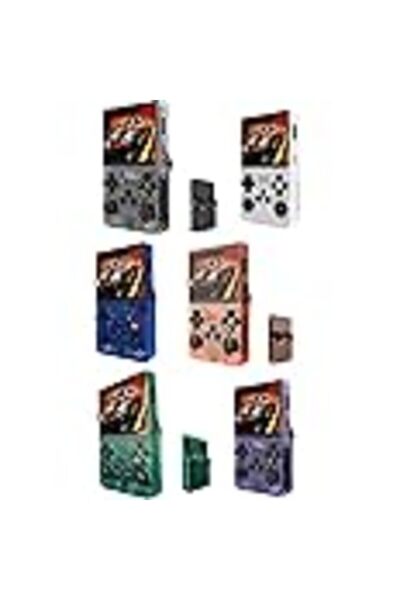 DKH -R36S Retro Handheld Game Console, 3.5-inch IPS Screen, RK3326 CPU, 4GB RAM, 128GB Storage, 30000