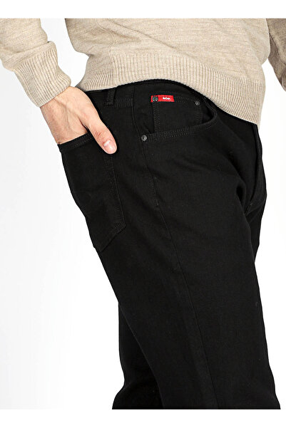 Lee Cooper Ανδρικό τζιν παντελόνι κανονικής μέσης κανονικής εφαρμογής 251 LCM 121014 RICKY STAY BLACK