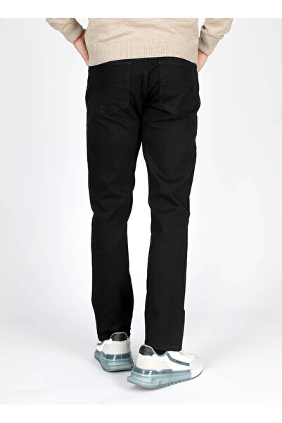 Lee Cooper Ανδρικό τζιν παντελόνι κανονικής μέσης κανονικής εφαρμογής 251 LCM 121014 RICKY STAY BLACK