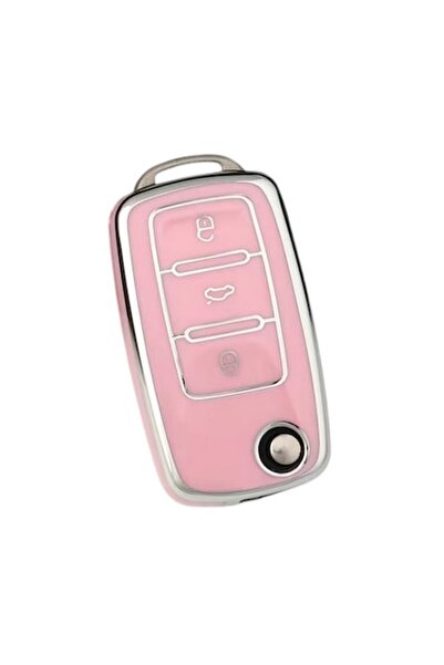 OEM Husă cheie flip-key pentru VW Bora Polo Tiguan Jetta Passat B5 Golf 5 6 B...
