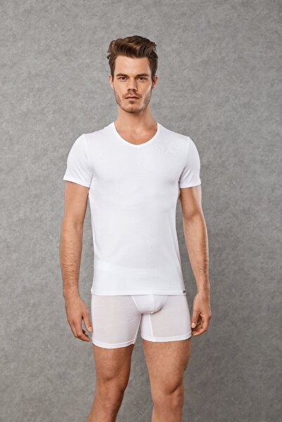 Doreanse Мъжки 90% памук, 2 бр. с кръгла яка и къси ръкави, 2800