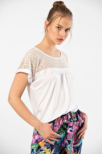 TÜREN Γυναικείο Σετ Πιτζάμες με σχέδιο 3302