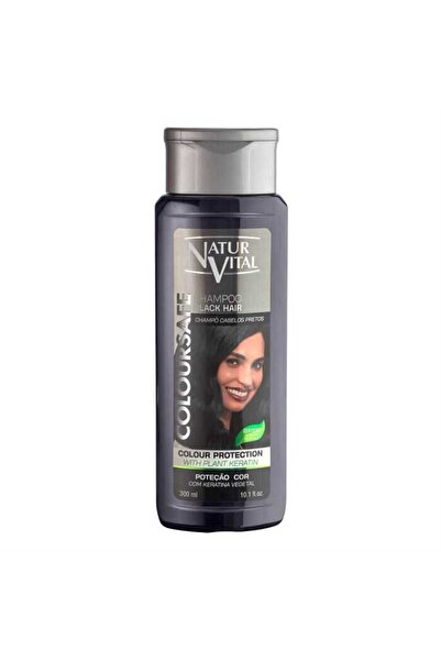 Natur Vital Shampoo Colorsafe pentru păr negru - Shampoo pentru luminozitatea...