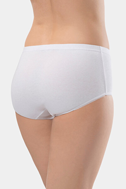 TÜREN Women's Ribana Panties (Pack of 2) 223/White