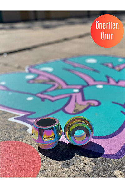 bisiklet dünyam Spirit Scooter & Motosiklet Uyumlu Koruma Takozu Rainbow Renkli