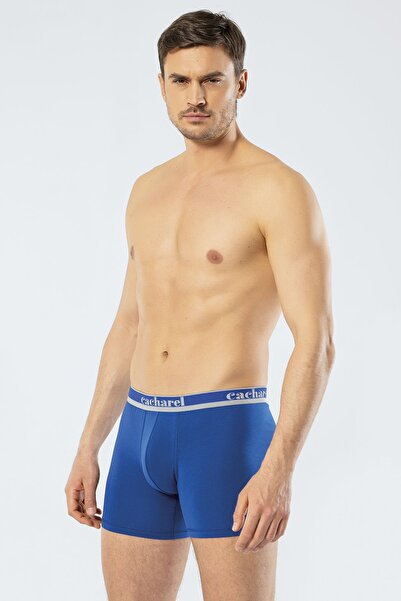 Cacharel Men's 3-Pack Boxer 1338/Navy Blue-Indigo-Sax 1338/Navy Blue-Indigo-Sax