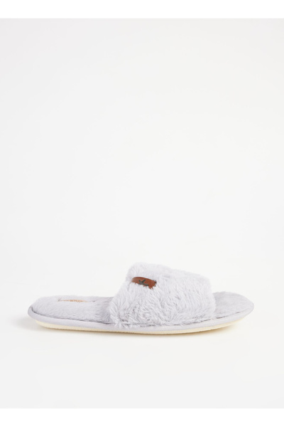 FABRIKA COMFORT Gri Kadın Ev Terliği ALDA