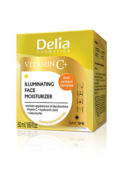 Delia Cosmetics Brightening Facial Moisturizer with Vitamin C 50 ml