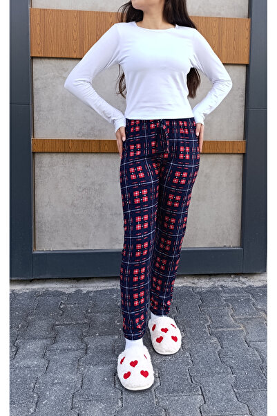 siyalife Pijamale de damă din piele intoarsa de iarna cu textura moale