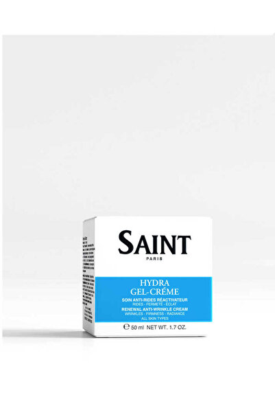 saint كريم هيدرا جل-كريم المضاد للتجاعيد - كريم جل للوجه بحمض الهيالورونيك 50 مل