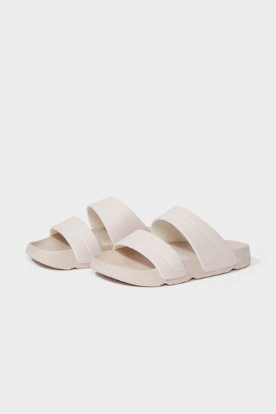 DeFacto Women's Flat Sole Double Banded Eva Slippers E3136Ax25Hs