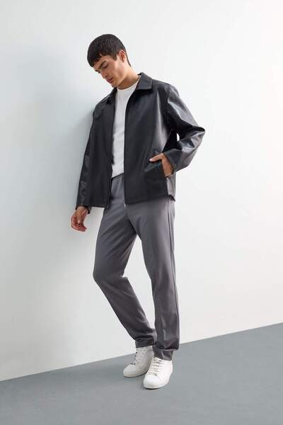 DeFacto Buy Lace-Up Elastic Pocket Jogger Fit All-Way Stretch Soft Tuuse Pants A9943Ax25Au