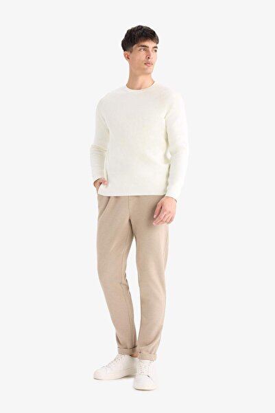 DeFacto Jogger Fit Beli Bağcıklı Lastikli Esnek Kumaş Cepli Duble Paça Pantolon Y2651AZ25AU