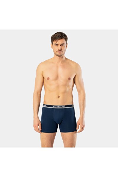 Cacharel Men's 3-Pack Boxer 1338/Navy Blue-Indigo-Sax 1338/Navy Blue-Indigo-Sax