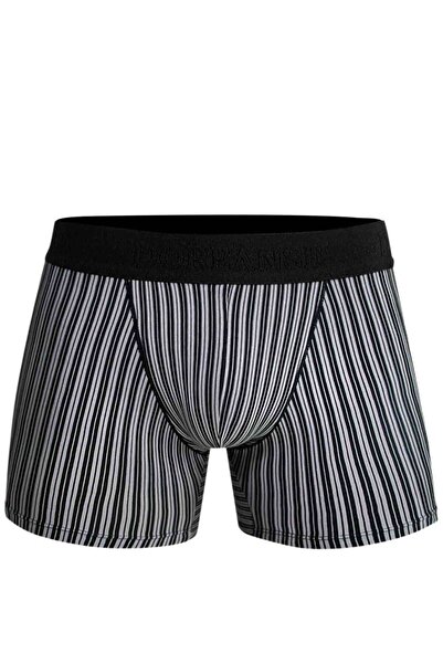 Doreanse Чоловічі модні боксери з лінійним візерунком і прямим кроєм 1866