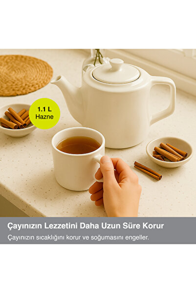 Fakir Cma 01 Temper Demlik- Beyaz