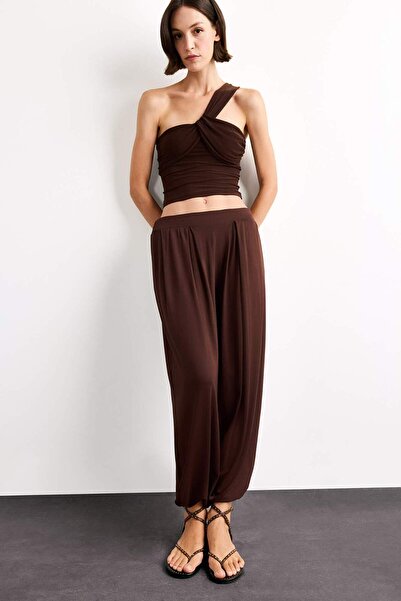 DeFacto Baggy Fit Normal Bel Jogger Paça Bilek Boy Modal Pantolon G0671AX25SM