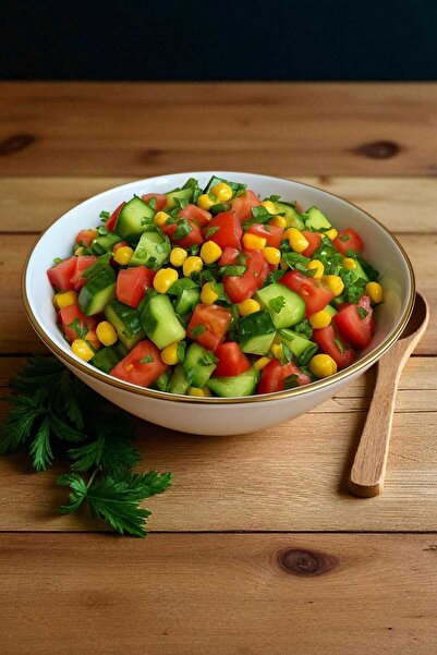 IKEA 2 Adet 23 Cm Yaldızlı Salata Kasesi