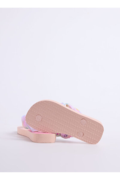 Havaianas Pink Girl's Slippers Fluffy
