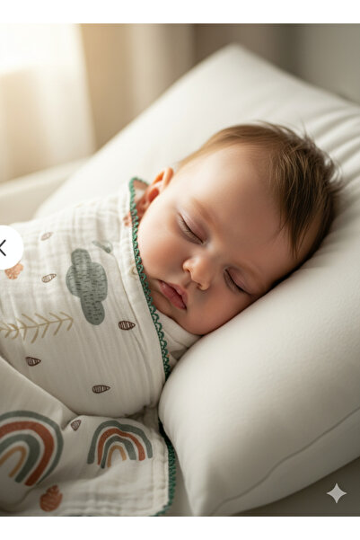 begi kids بطانية بيجي موسلين 80*80 سم للجنسين