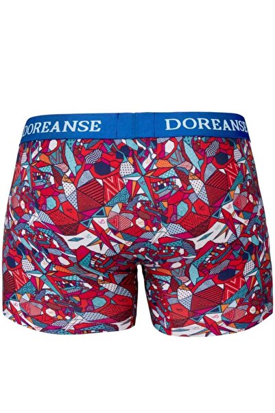 Doreanse Men's Modal Printed Normal Leg Boxer 1703
