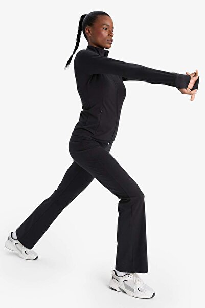 DeFacto Αθλητικό παντελόνι DeFactoFit Flare Fit με ψηλή μέση, ισπανικό πόδι, μαλακό στην αφή B3988AX25AU