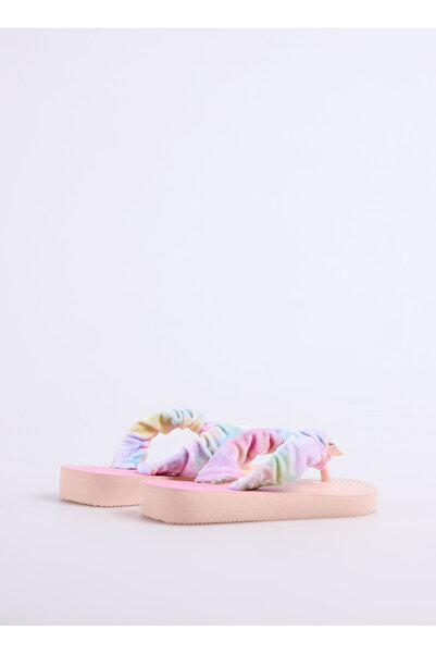 Havaianas Pink Girl's Slippers Fluffy