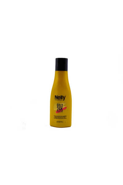 Nelly Professional Gold Color Silk 24K Shampoo- 24K Renk Koruyucu Şampuan 100 ml