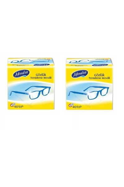 Mendiva مجموعة منديفا متعددة الأغراض مكونة من قطعتين مع مناديل تنظيف 40 قطعة