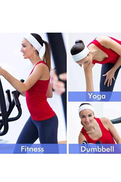 BERG 2 pieces of sports headband, headband, non-slip headband, sporty, moisture wicking, yoga, bicycle, fitness