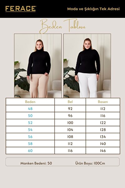 Ferace Large Size Fabric Trousers Women's Loose Paca