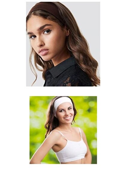 BERG 2-Piece Hair Band Elastic Combed Sports Headband Yoga Headband