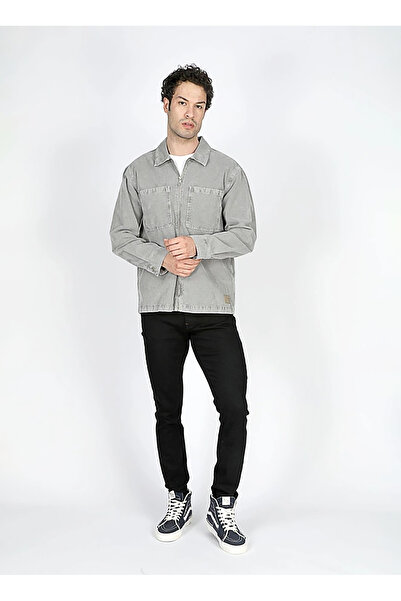 Lee Cooper Чоловічий піджак Regular Fit сірий 251 LCM 231001 ANDER СІРИЙ