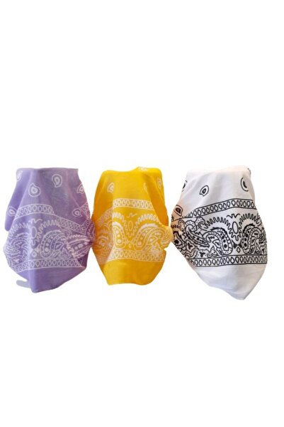 BERG - 3 штук стильних стрічок для волосся з візерунком