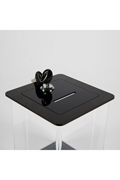 ÖzgürceSeç Dilek, Şikayet Kutusu, Bahşiş Kutusu, Kumbara Tip Box Kilitli 13x17 Akrilik