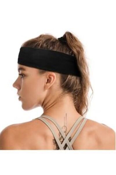 BERG 2 ШТУКИ Еластична стрічка для волосся Спортивна стрічка для волосся Стрічка для йоги