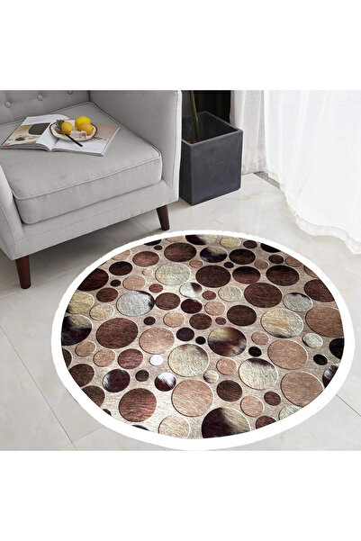 OEM Covor rotund antiderapant, 100x100 cm, COR015