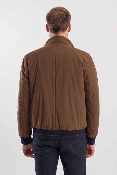 Jakamen Camel Comfort Fit Dik Yaka Mont