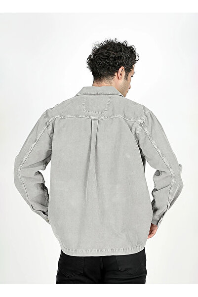 Lee Cooper Regular Fit Gray Men's Jacket 251 Lcm 231001 Ander Gray