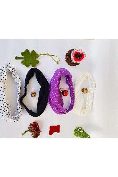 BERG Colorful Combed Cotton Elastic Cotton Parachute Bandana 4 Pieces