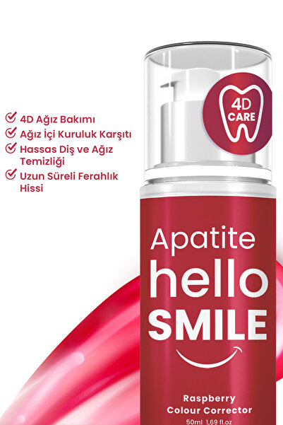 PROCSIN HELLO SMILE Ahududu Aromalı Anında Beyazlatıcı Diş Jeli