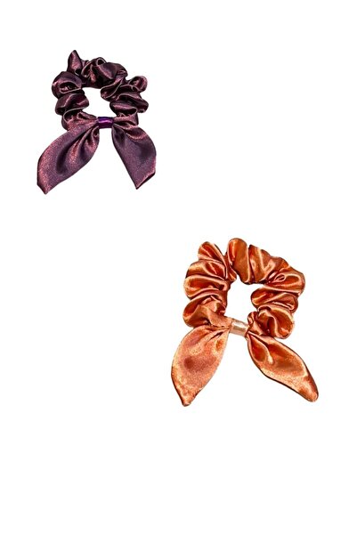 BERG - 2-Piece Satin Colored Hair Clip